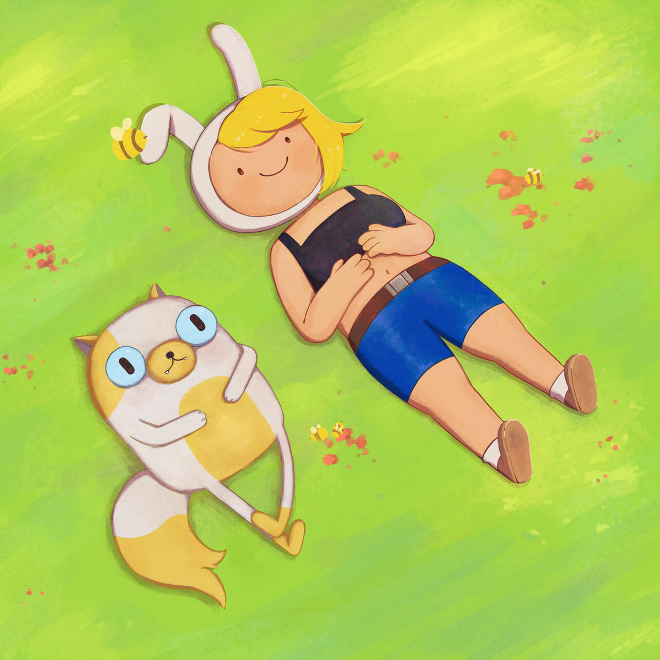 ADVENTURE TIME - Fiona and cake
